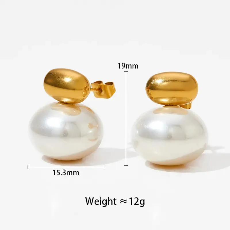 Melange - Fresh Water Pearl Earring