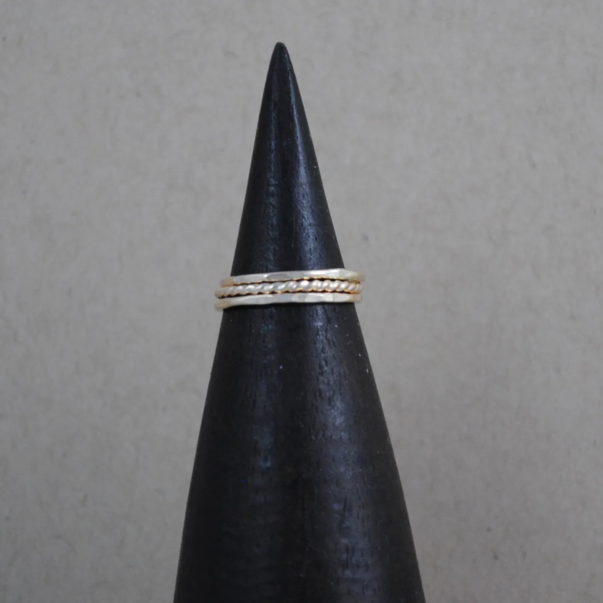 Mini Stacking Rings - gold-filled.