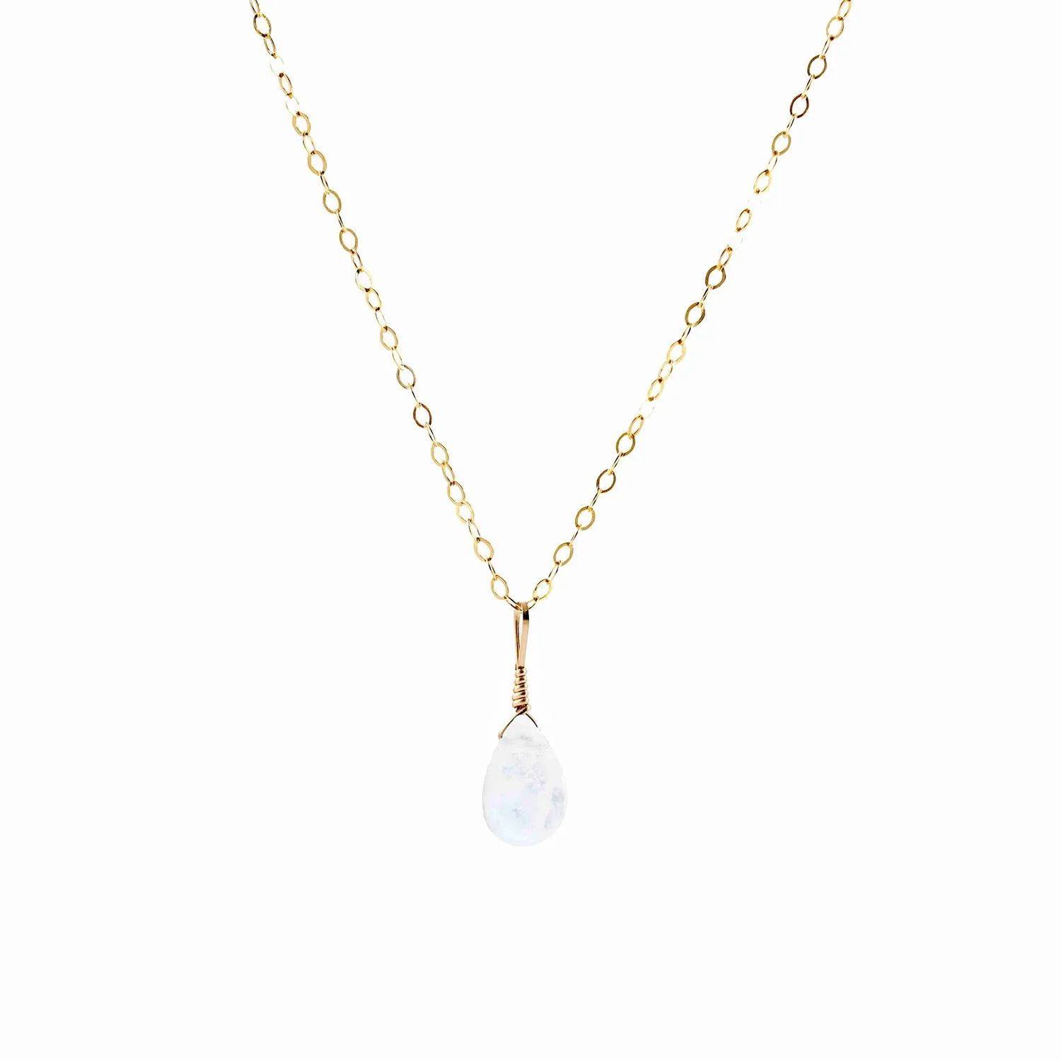 Moonstone Simple Necklace