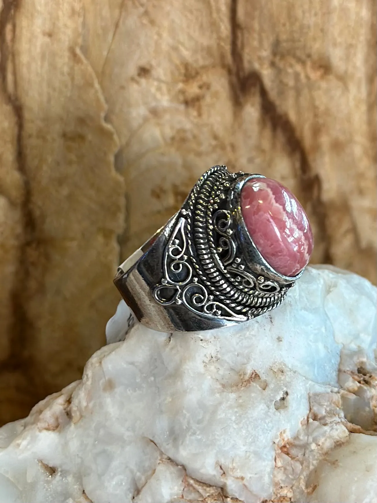 More than Metal Precious Stone Rings