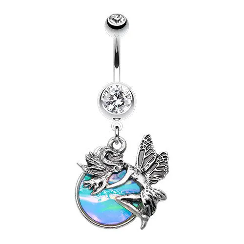 Mystical Opal Fairy Belly Piercing