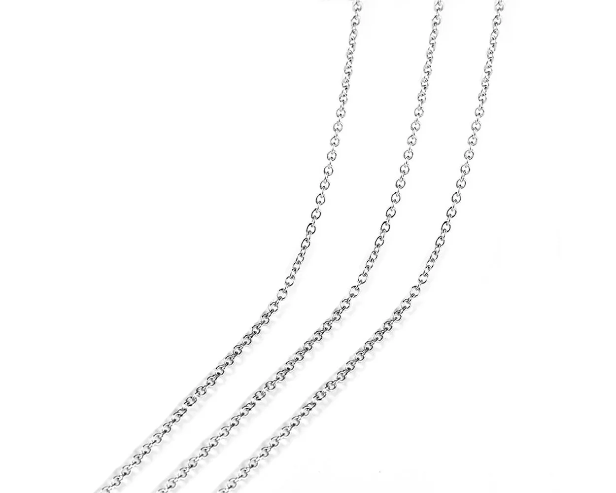 Necklace Chains for Jewelry Making 24 Pieces 18 Inches link Chains