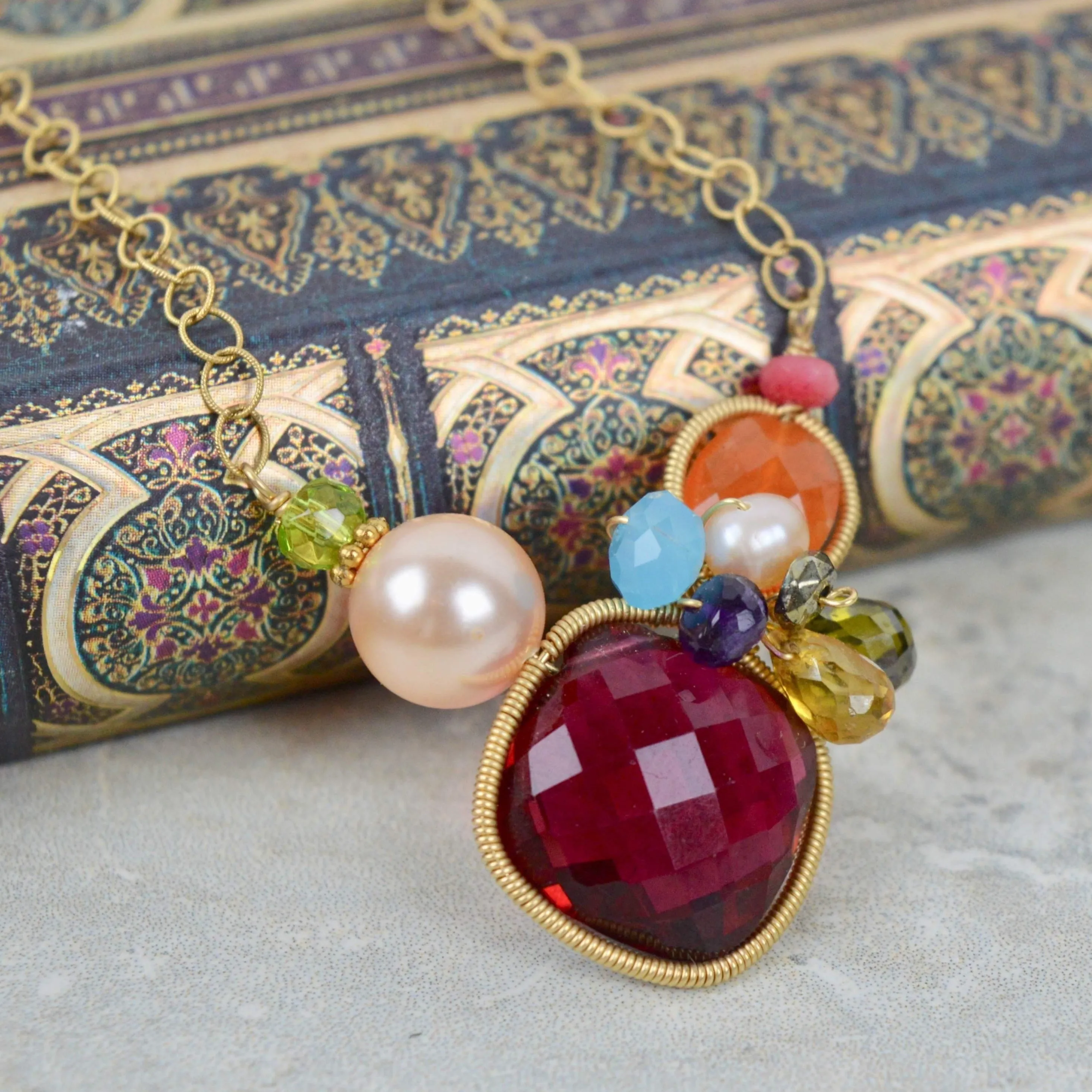 Nellie Colorful Signature Necklace