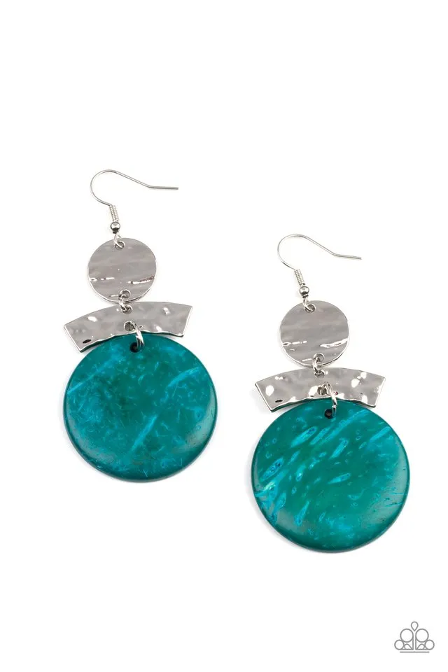 Paparazzi Earring ~ Diva Of My Domain - Blue