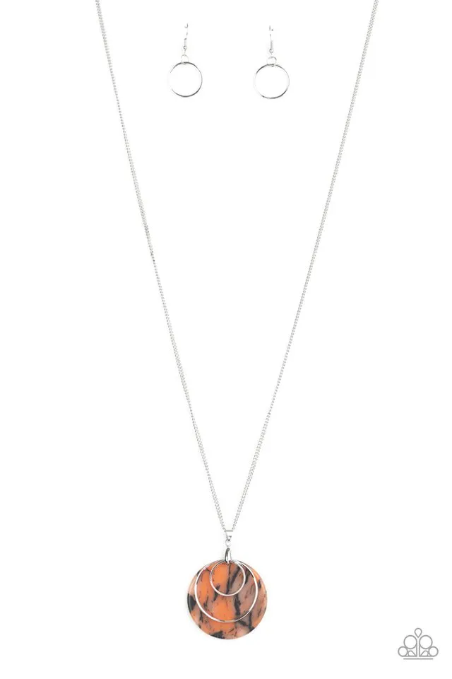 Paparazzi Necklace ~ Sahara Equinox - Orange