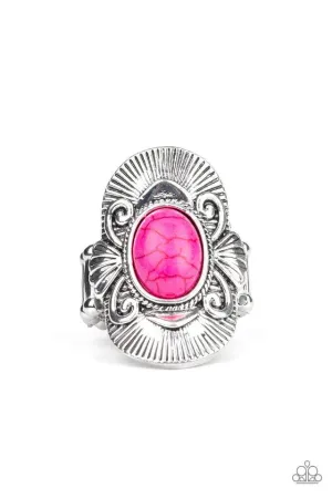 Paparazzi Ring ~ Oracle Oasis - Pink