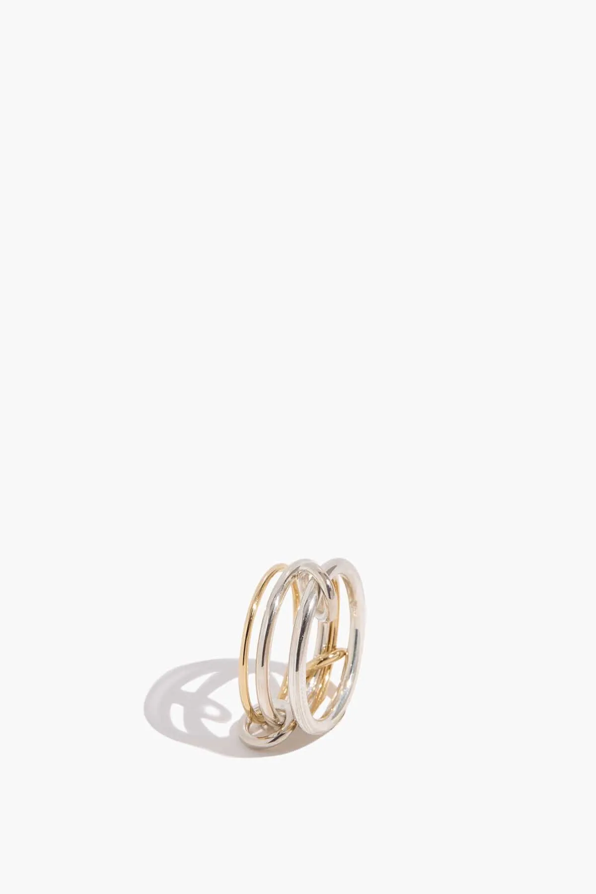 Pisces SG Ring in Sterling Silver/Yellow Gold