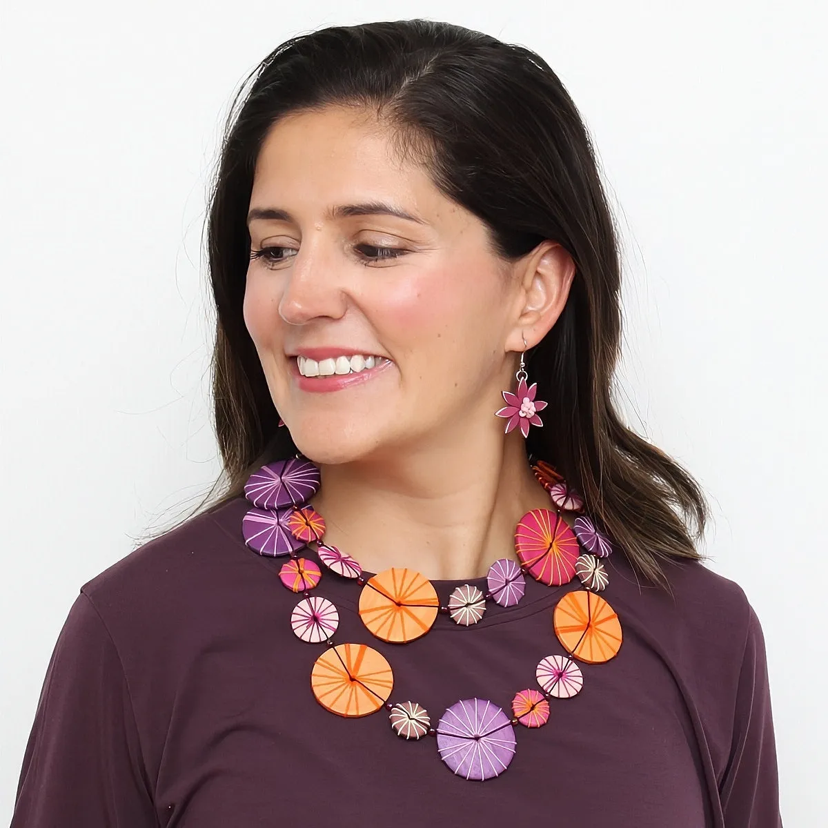 Purple Leilani Necklace