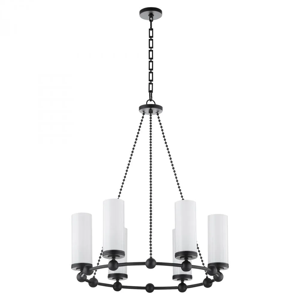 Quorum International GOODWIN 667-6-59 Chandelier - Matte Black