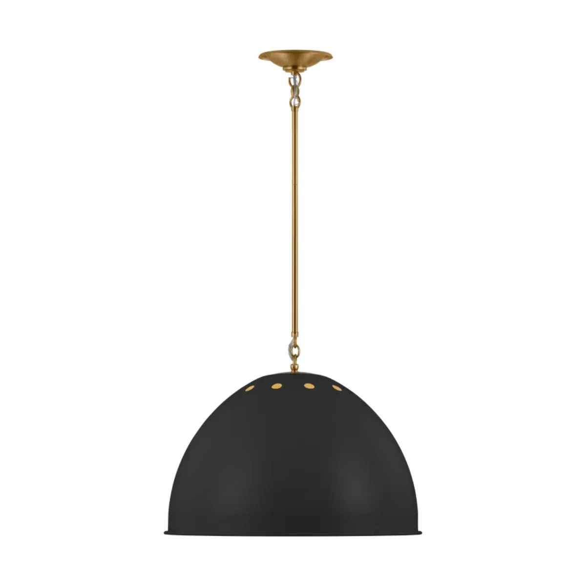 Robbie 20 in. Pendant Light Black Finish