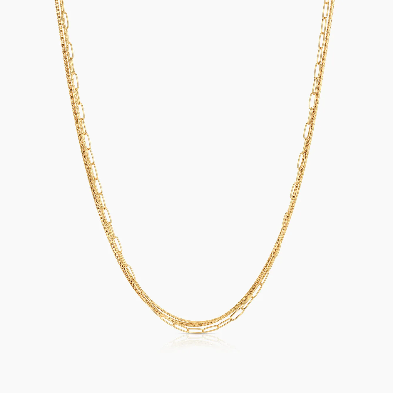 Rosalie Triple Strand Necklace