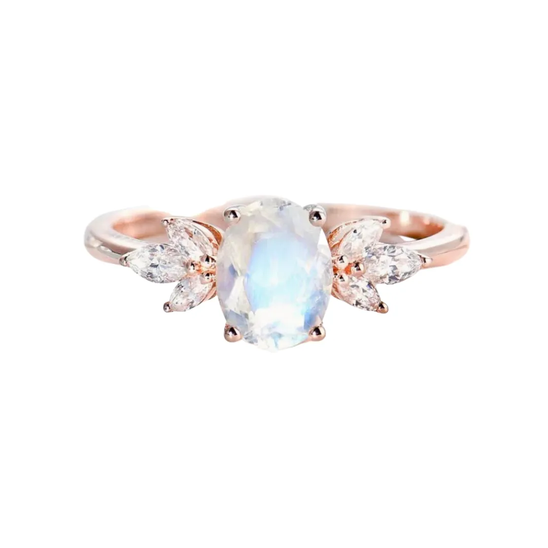 Serenity Moonstone Ring