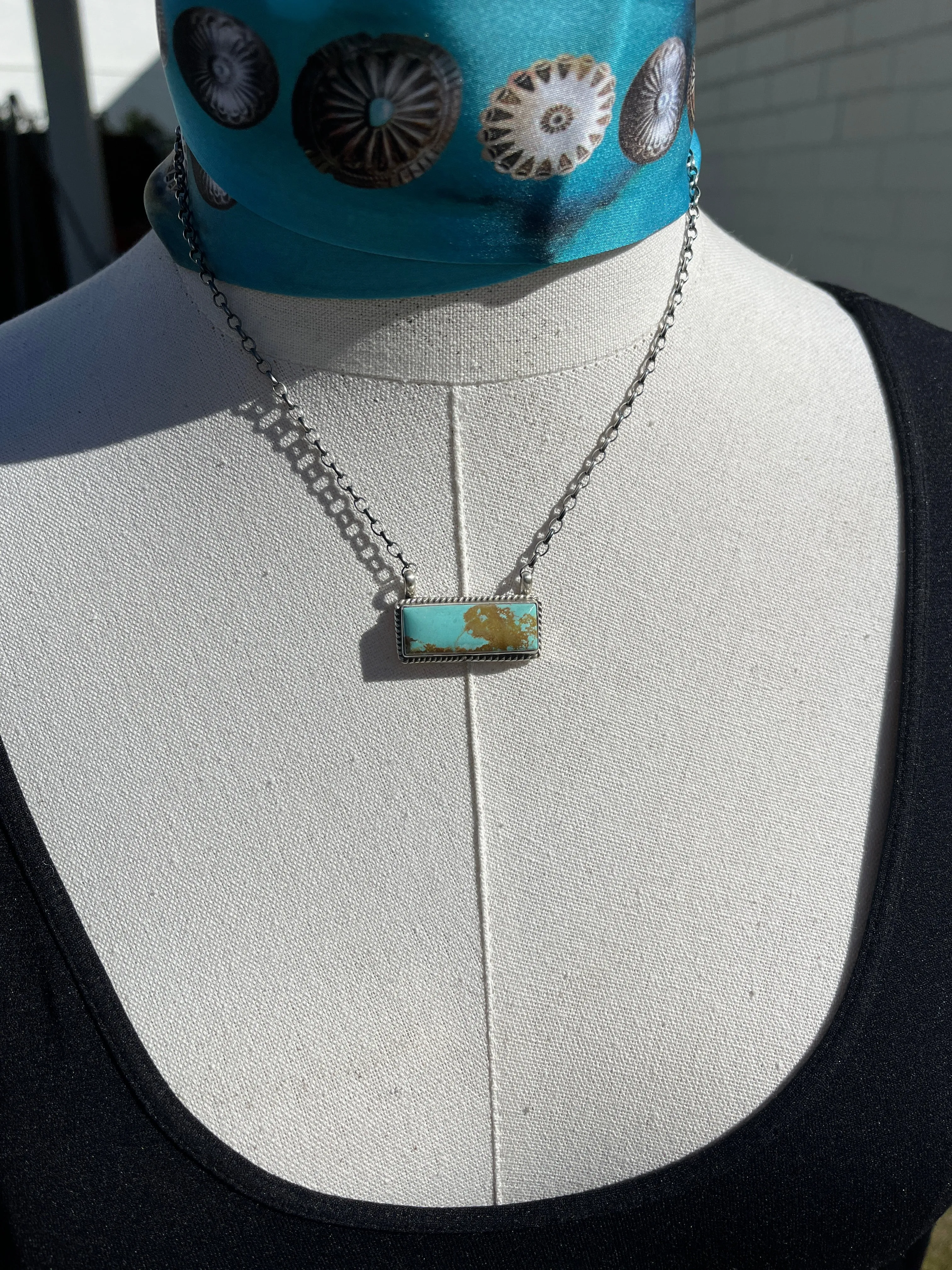 Simple Kingman Bar Necklace #8