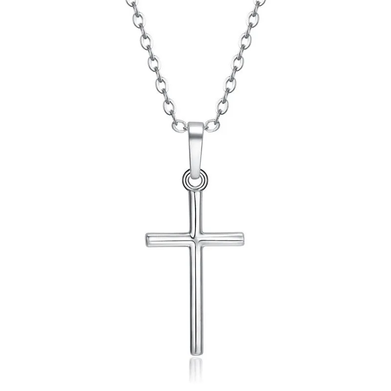 Simple Retro Cross Pendant Ins