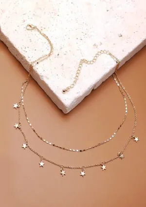 Star Necklace Gold