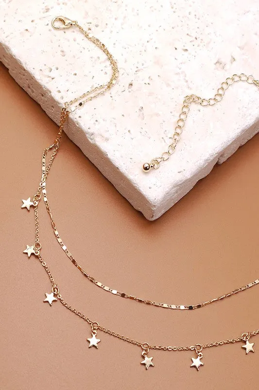 Star Necklace Gold