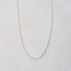 Sterling Silver Figaro Chain - 16"