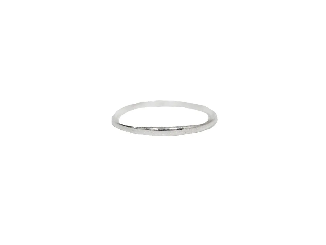 Thin Band Ring - Sterling Silver