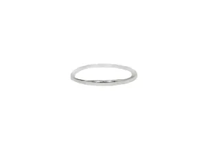 Thin Band Ring - Sterling Silver