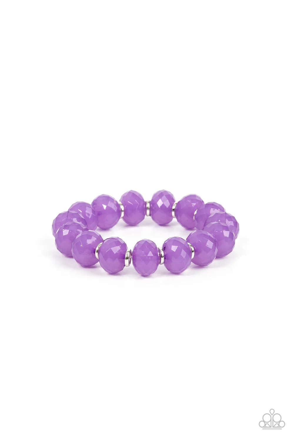 This is My Jam! - Purple Bracelet - Paparazzi Accessories