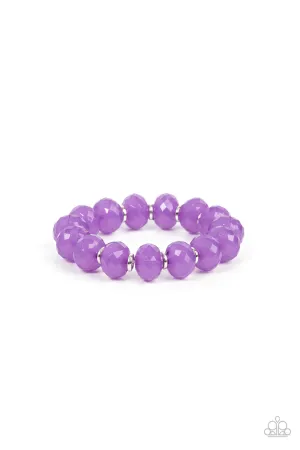 This is My Jam! - Purple Bracelet - Paparazzi Accessories