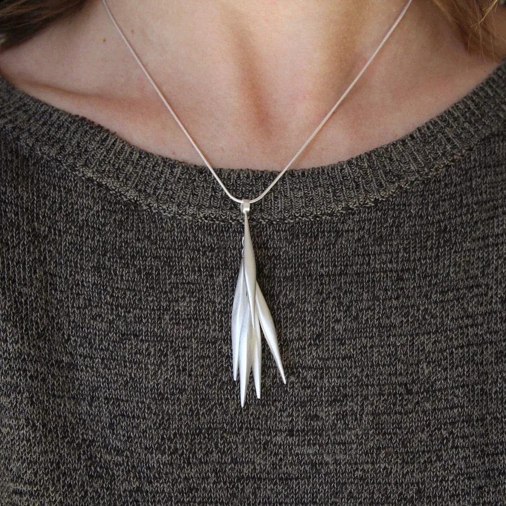 Tube Tassel Pendant