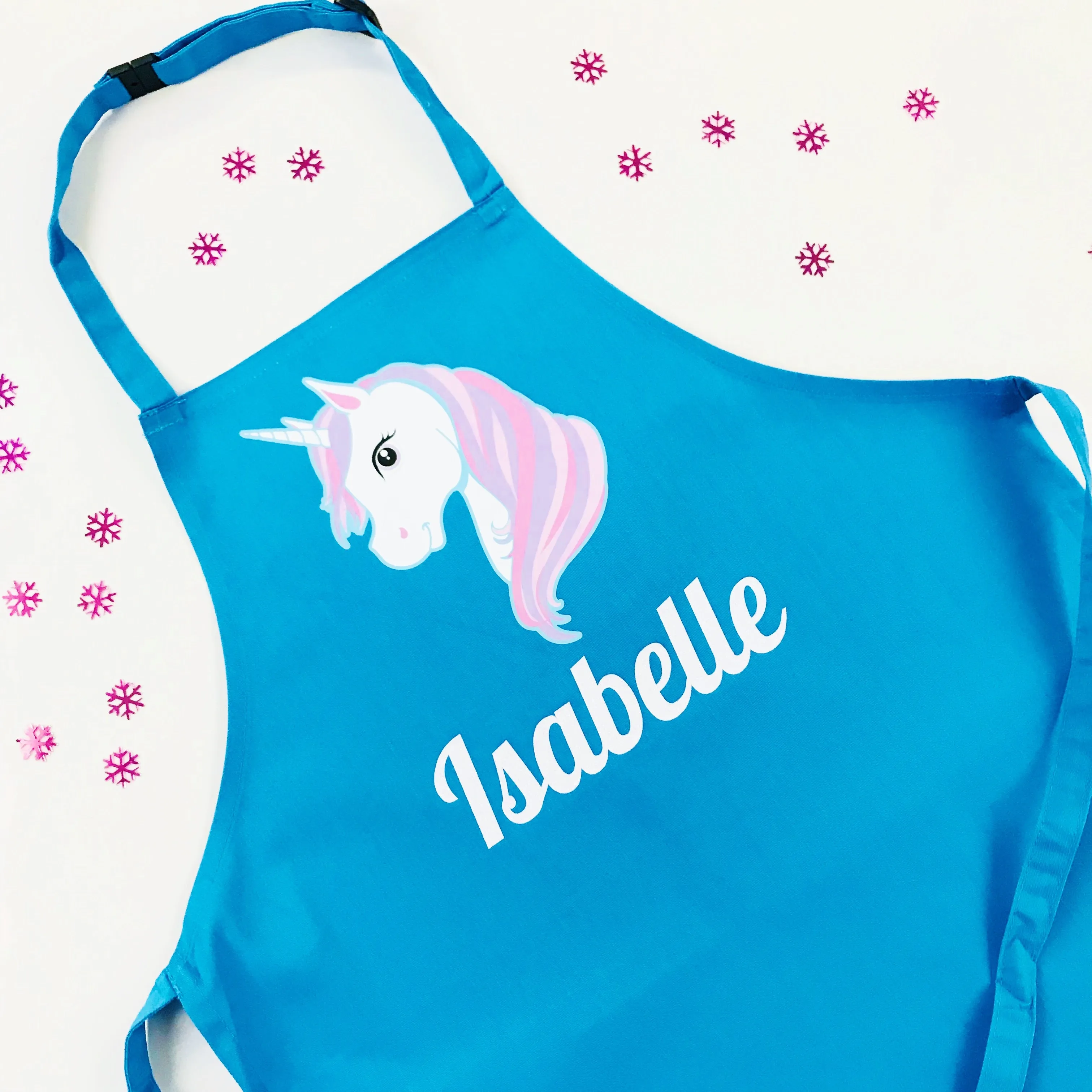 Unicorn Childrens Personalised  Apron