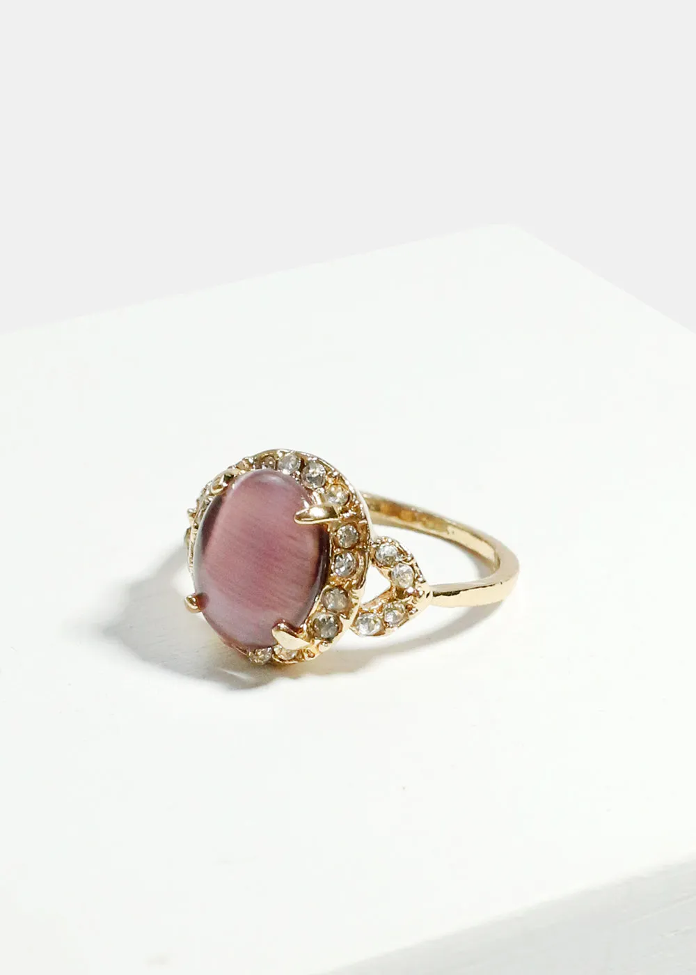 Vintage Unique Stone Ring