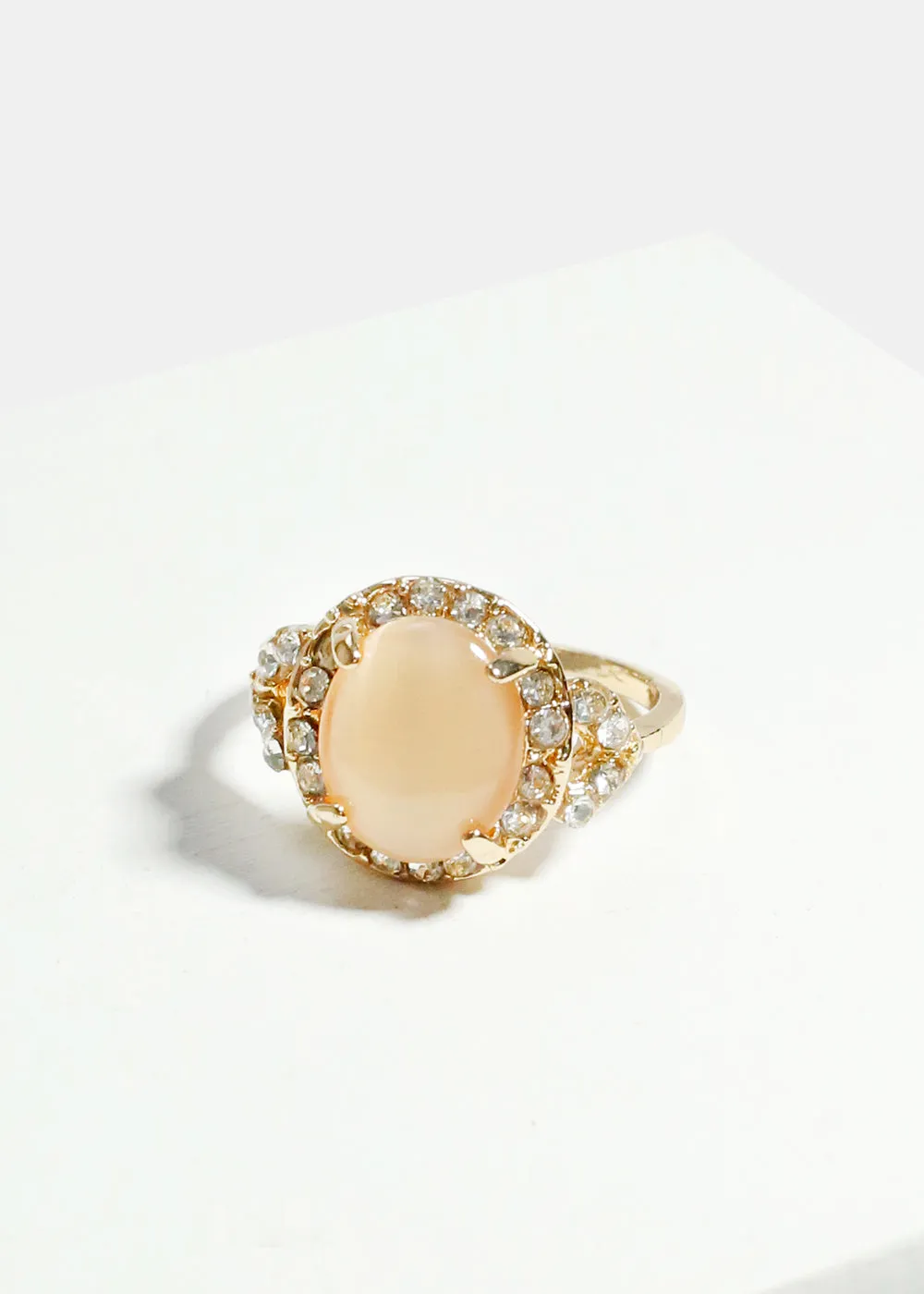 Vintage Unique Stone Ring