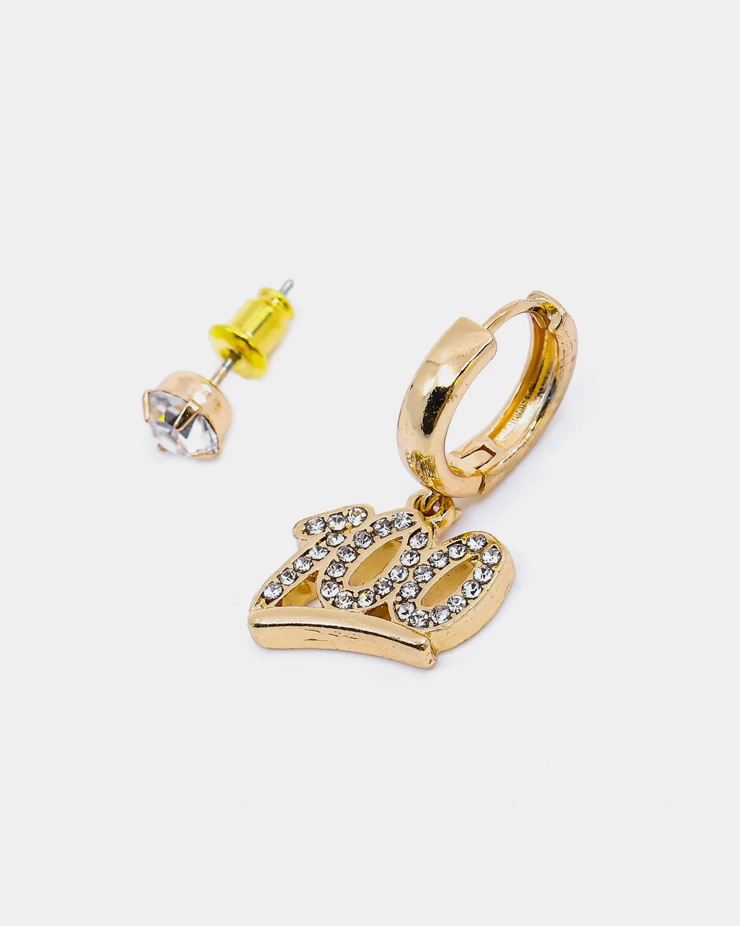 Wild For The Weekend Heaven Sent 100 Earrings Set Gold