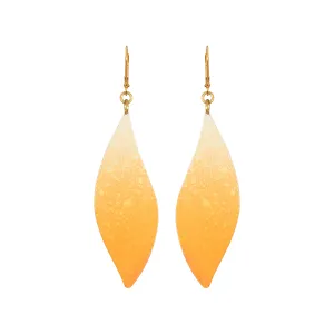 Yellow Tilde Earrings