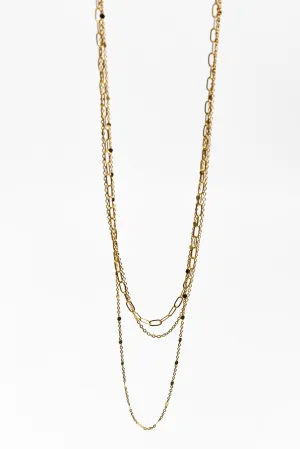 Yulia Gold Layered Necklace