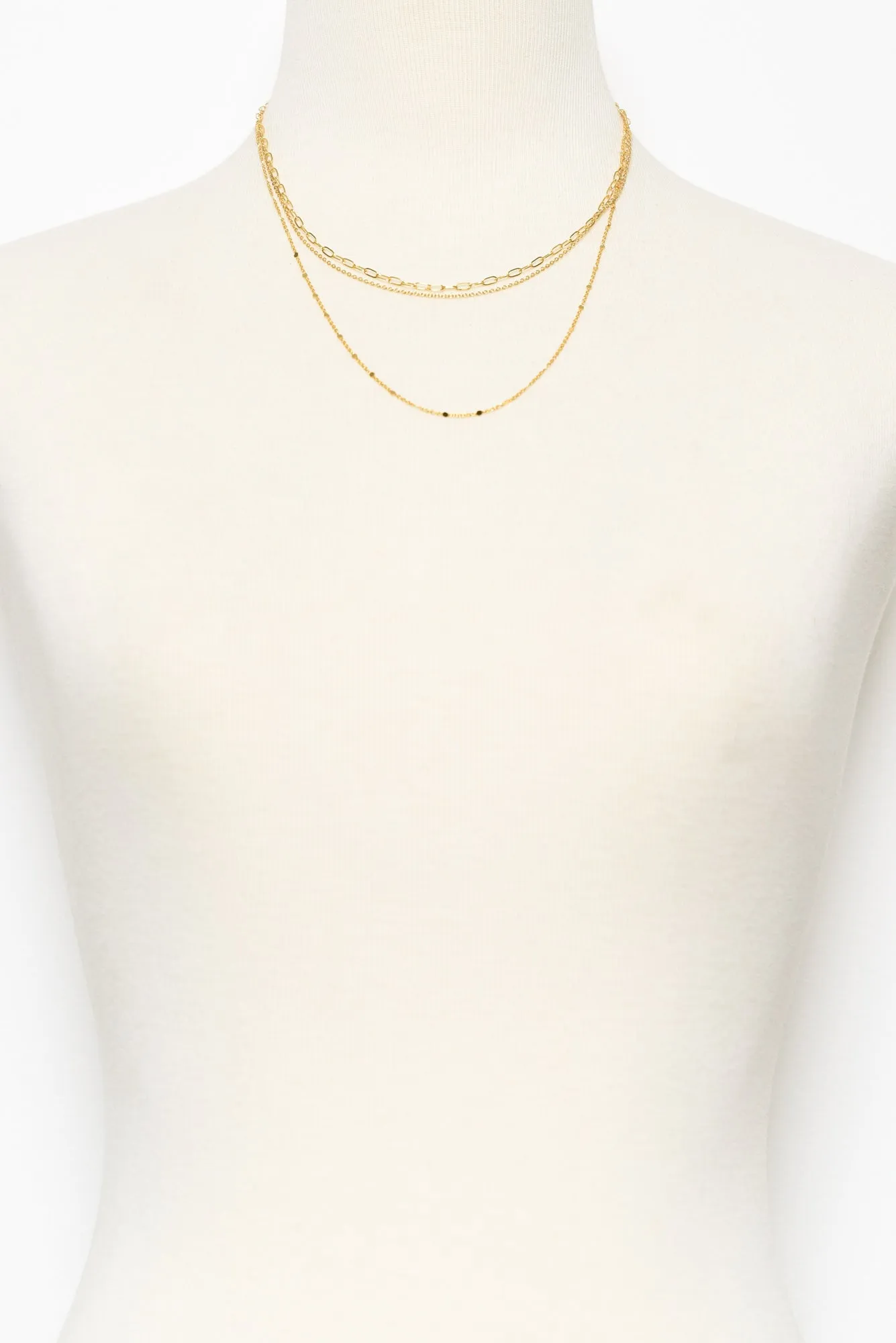 Yulia Gold Layered Necklace